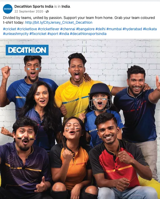 Decathlon Spots India Facebook