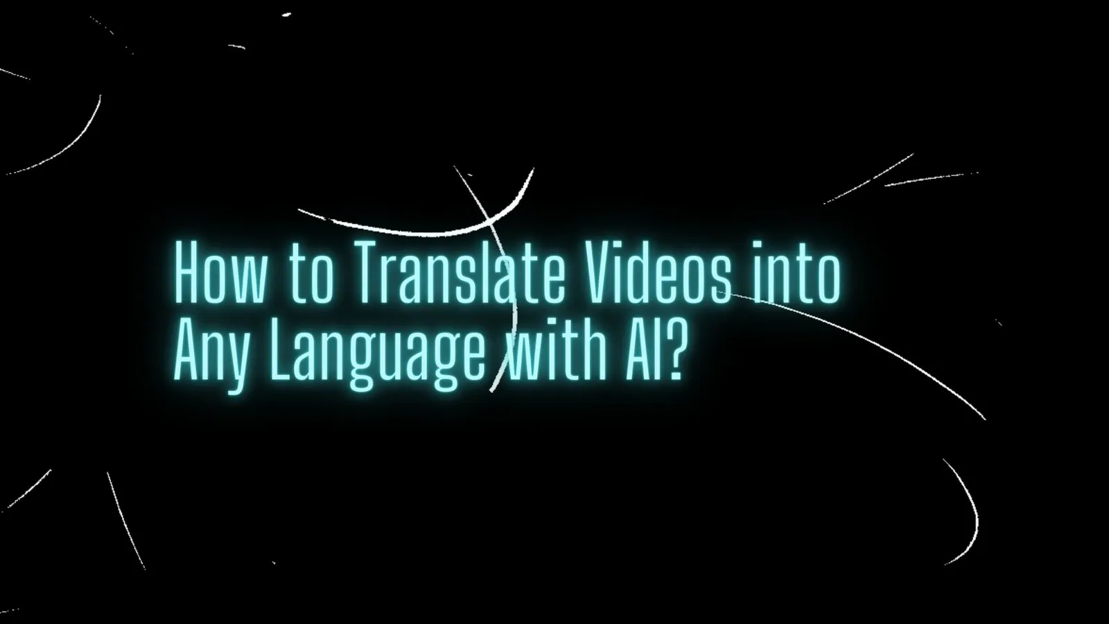 How to translation videos into any language with AI? | ToAsia.biz