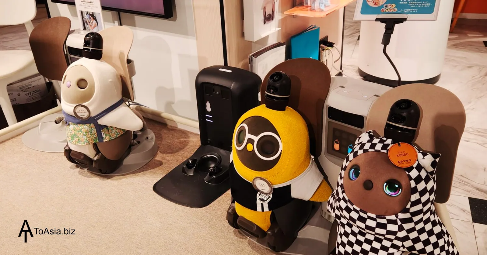 LOVOT, an emotional robot