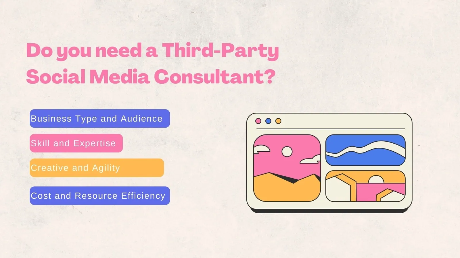 Do you need third-party social media consultant ? | ToAsia.biz